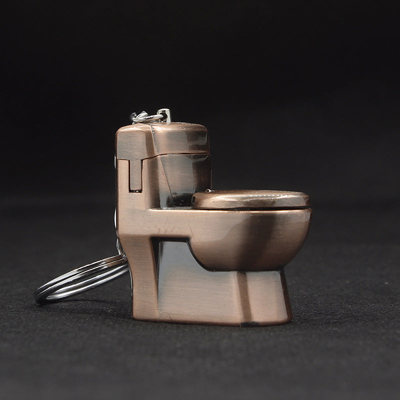 Mini Flush Toilet Hanging Lighter