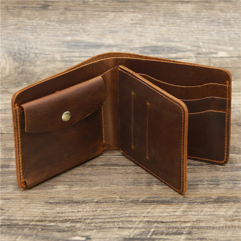 Porte-cartes pour homme Portefeuille en cuir véritable