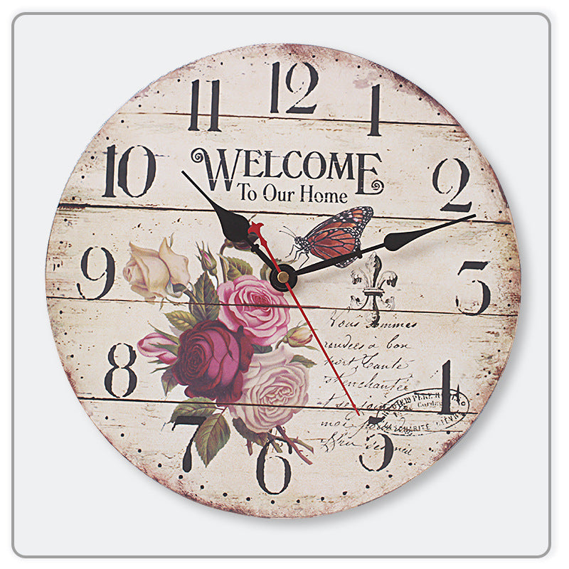 Home Fashion Modern Personality Retro Wall Clock