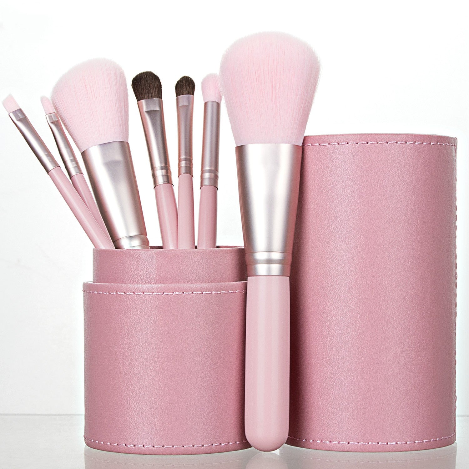 7 Pinceaux de Maquillage Mini Portable