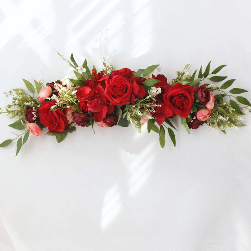 Simulated Fake Flower Wedding Bedside Decoration