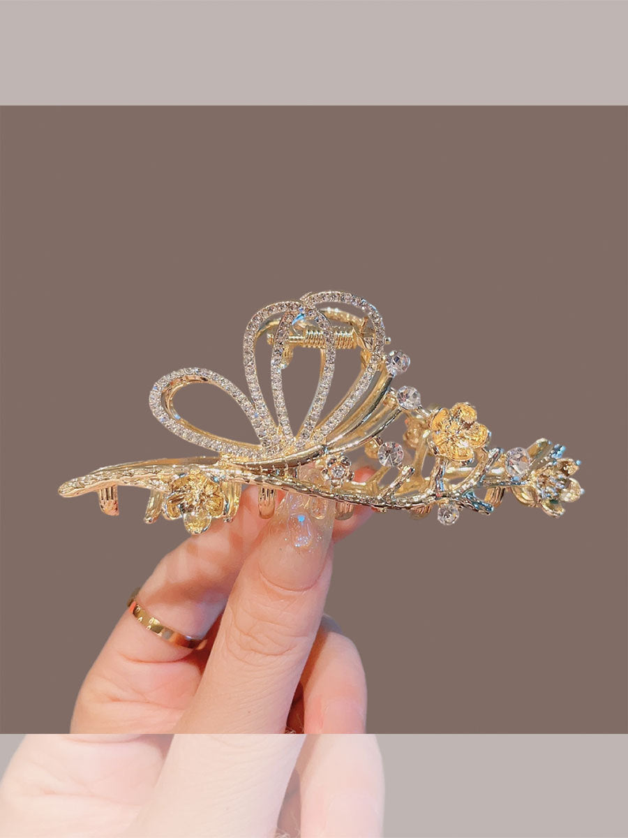 Accessoires de coiffure en forme de pince requin grande taille pour femmes