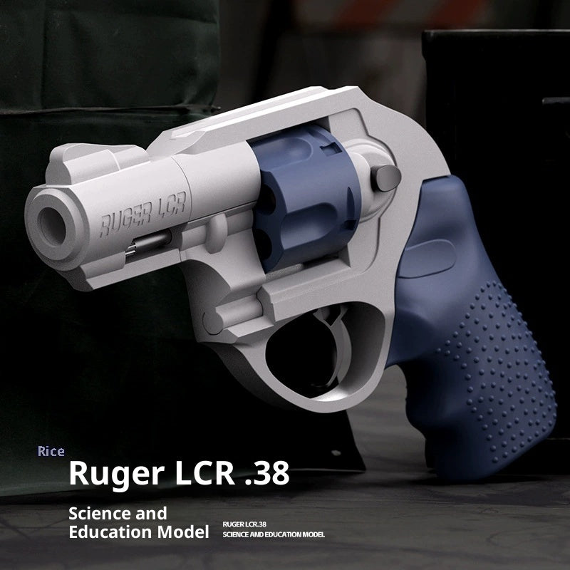 Left-wheel Soft Bullet Gun Can Launch Toy Gun