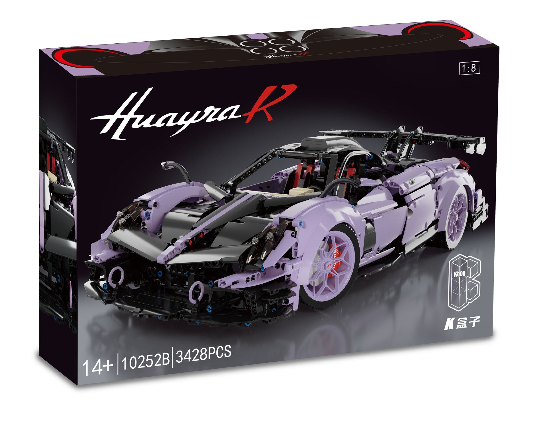 Assembled Sports Car Building Blocks Toy Suit