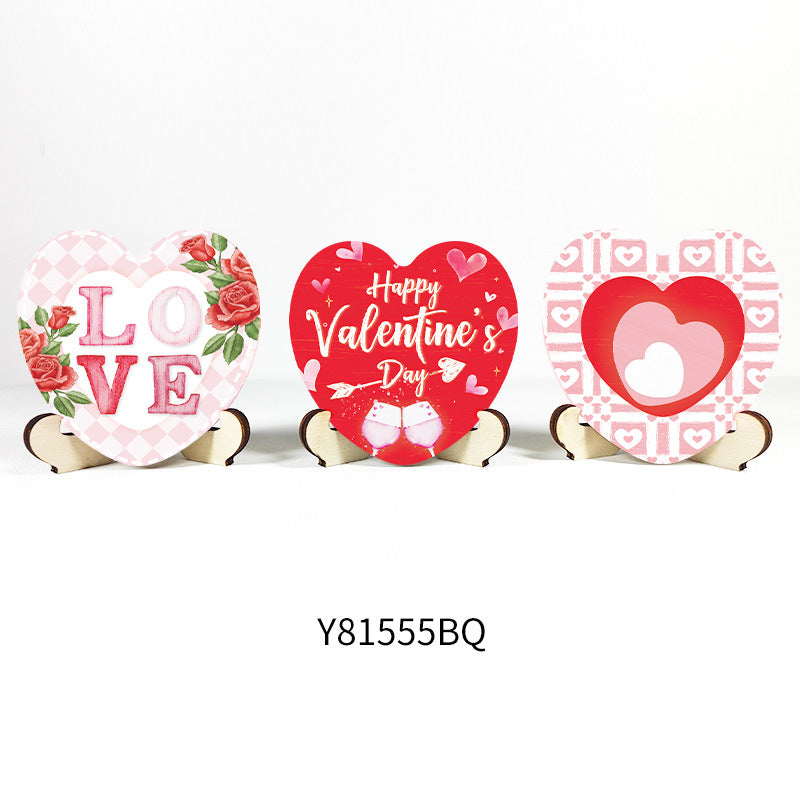 Décoration de bureau Saint-Valentin Objets d'artisanat d'amour