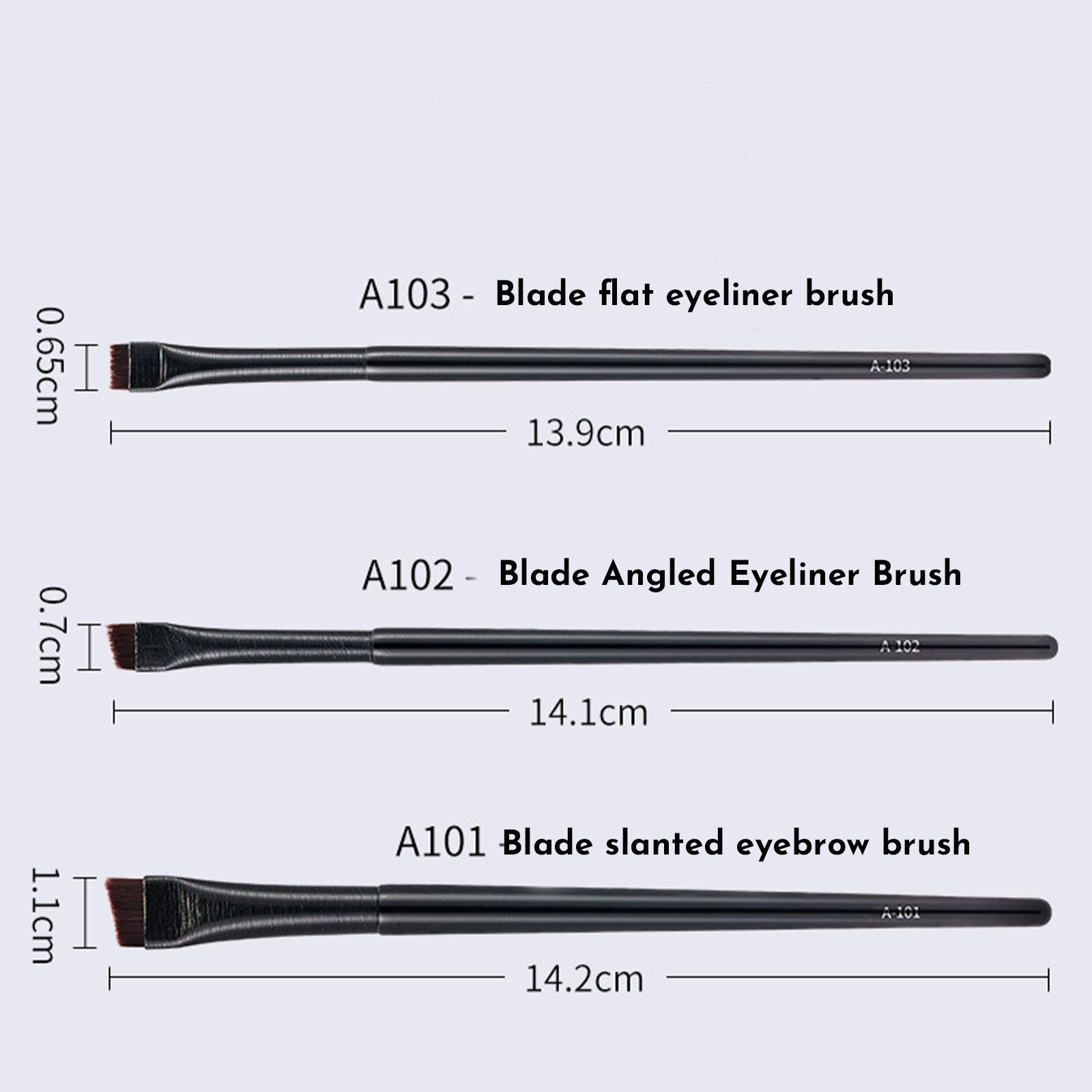 Eyebrow Eyeliner Brush Portable Small Angle Eyebrow Brush Makeup Tool Brushes Makeup Professional Eyeliner Eyebrow Contour Makeup Brush Super Soft Fiber Comfortable Grip Soft And Natural Makeup Appli