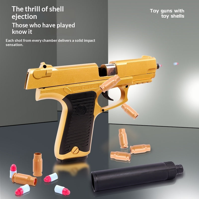 Childrens Toy Soft Bullet Gun Bullets Realistic-looking Pistol