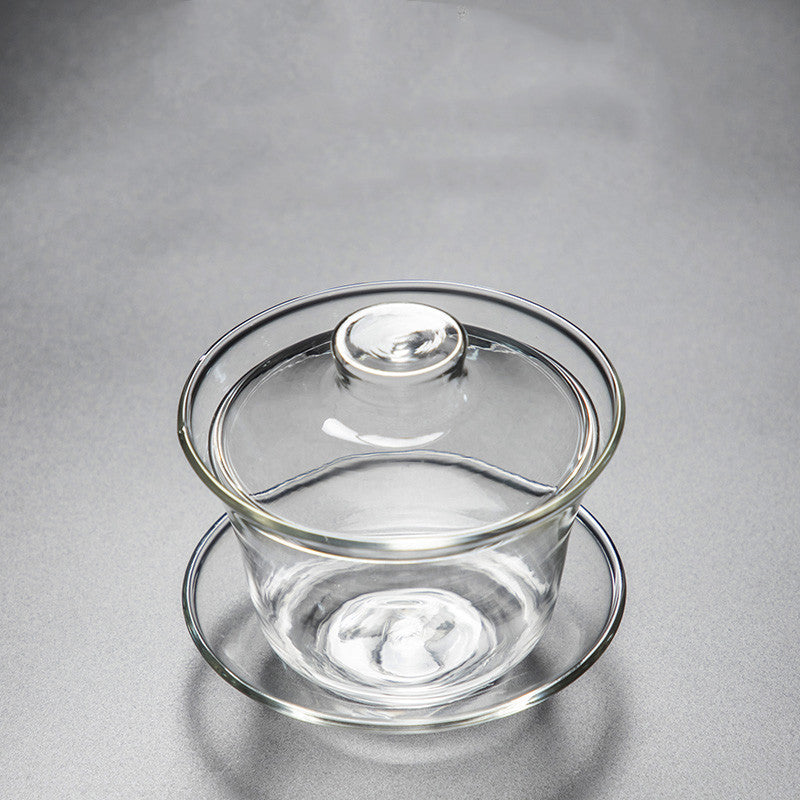 Tasse à thé Pyrex Sancai Gaiwan Haute