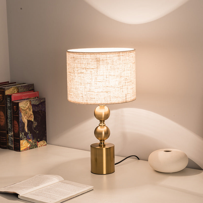 Lampe de Bureau Moderne Simple Or