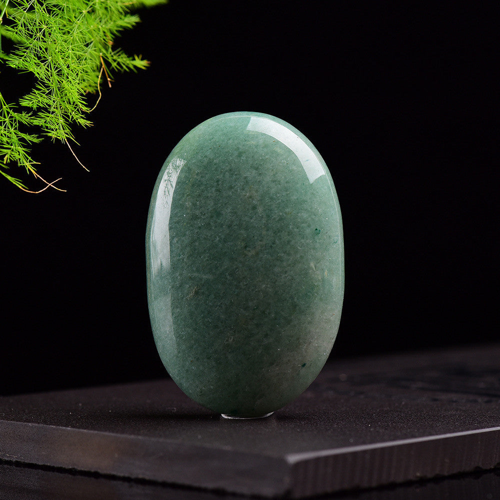 Compresse chaude en agate de jade de cristal naturel