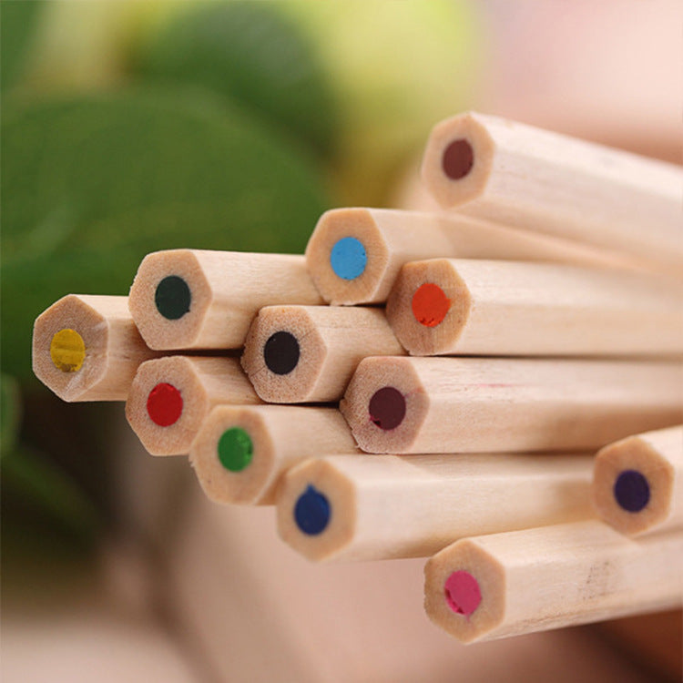 Children's Drawing Graffiti Environmentally Friendly Solid Color Colored Pencils