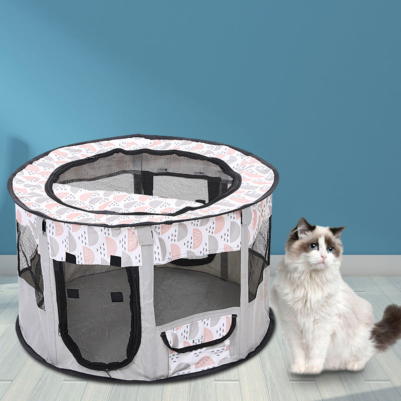 Tente pliable fermée pour chiens et chats