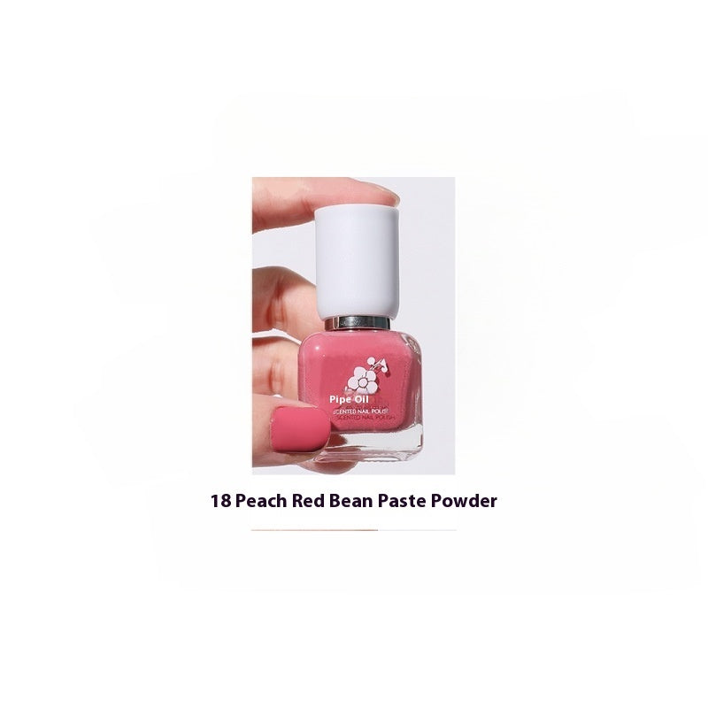 Water-based Quick-drying Baking-free Long-lasting Tearable Popular Color White Fragrance-retaining Nail Polish