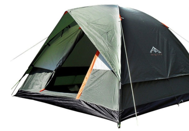 Tent 4 People To Build A Double Deck Family Outdoor Camping Travel Tent