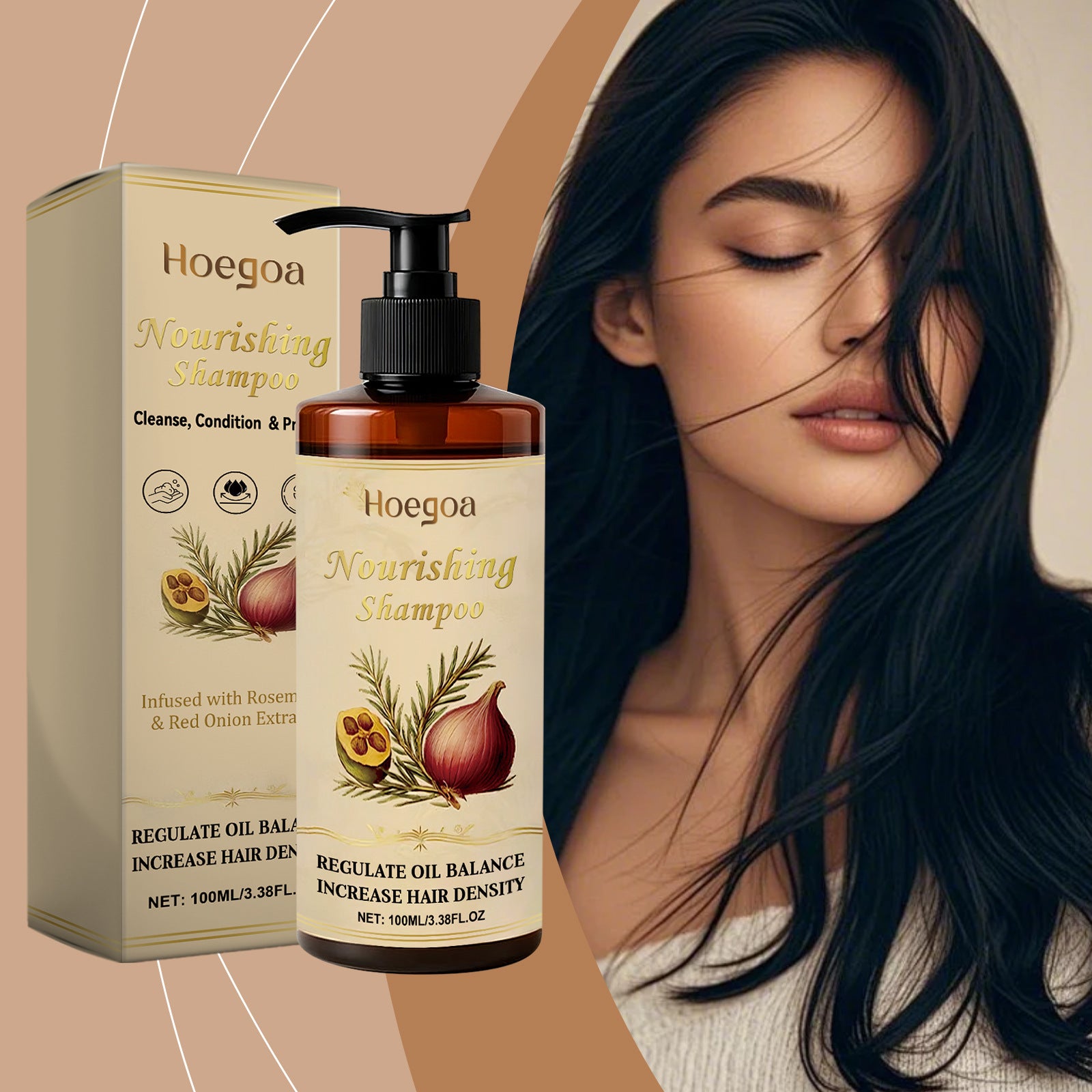 Multi Effect Nourishing Shampoo Gently Cleanses