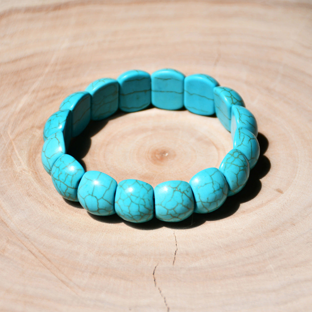 Bracelet géométrique rétro pour hommes et femmes