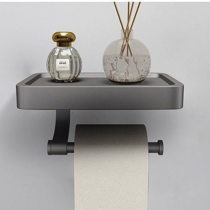 Wall-mounted Bathroom Punch-free Thickened Toilet Paper Holder