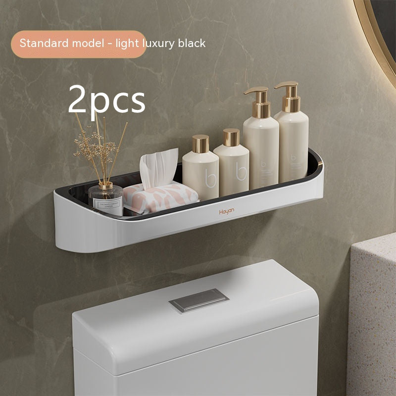 Étagère de toilettes murale sans perforation