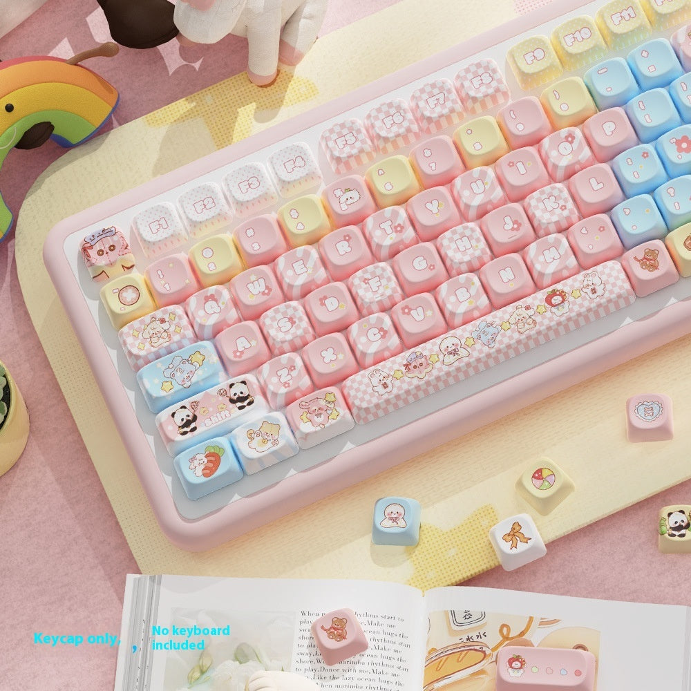 Capuchon de clavier mécanique Clip Doll Original mignon