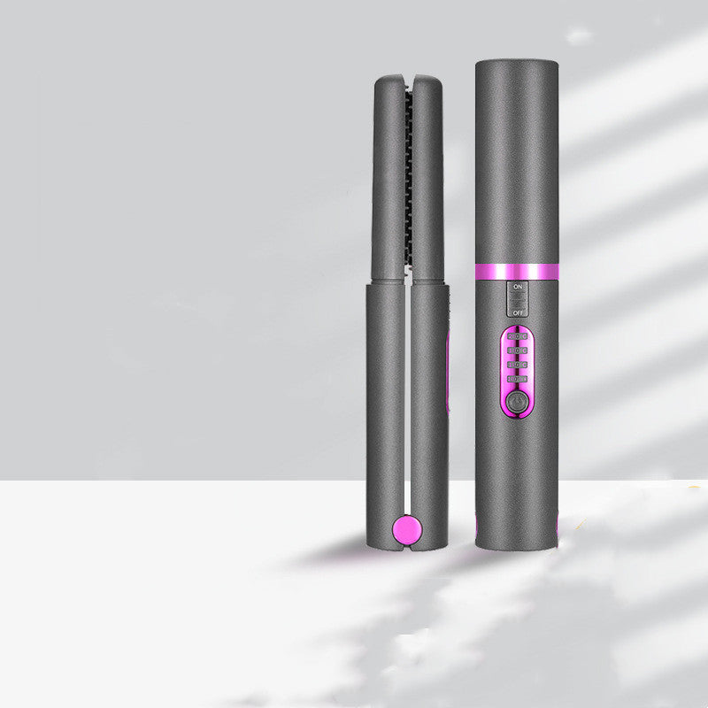 Nouvelles Arrivées Mini Fer à Lisser de Voyage sans Fil Rechargeable USB en Céramique pour Cheveux à Domicile