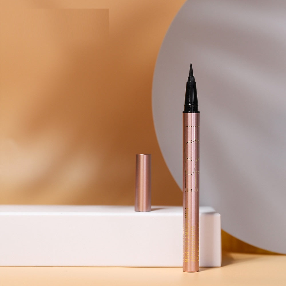 Eyeliner Débutant à Séchage Rapide, Imperméable, Forme Monocoup, Anti-bavure