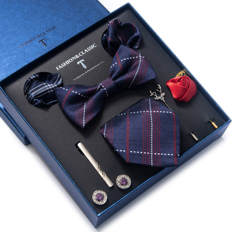 Ensemble cravate et costume formel 8 pièces pour homme