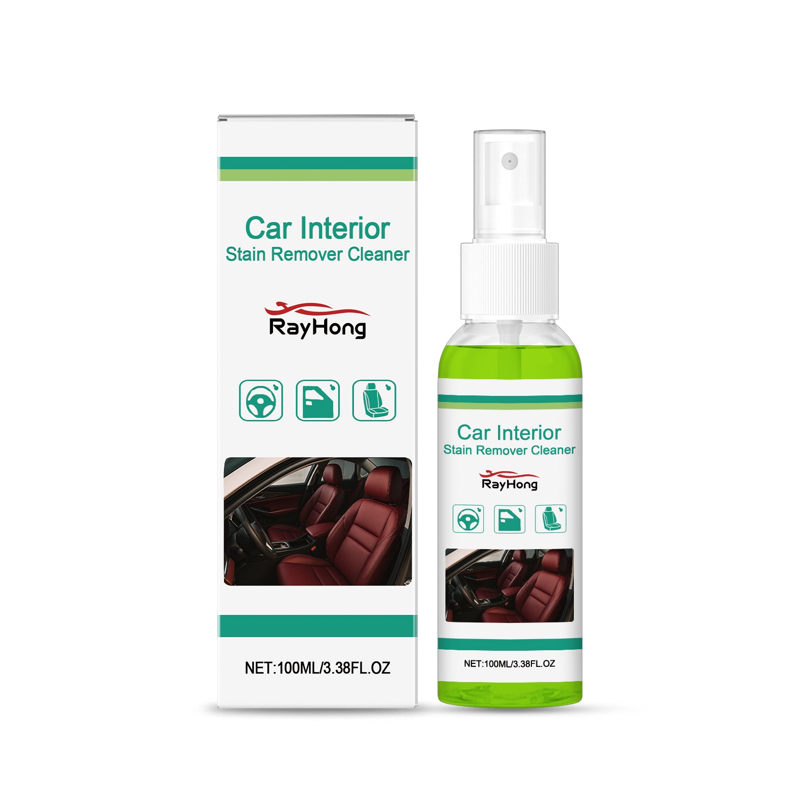 Nettoyant détachant pour intérieur de voiture