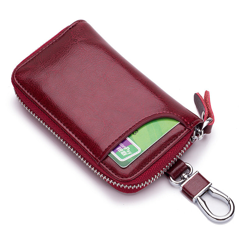 Fashion Multi-function Car Key Bag Lady Card Holder