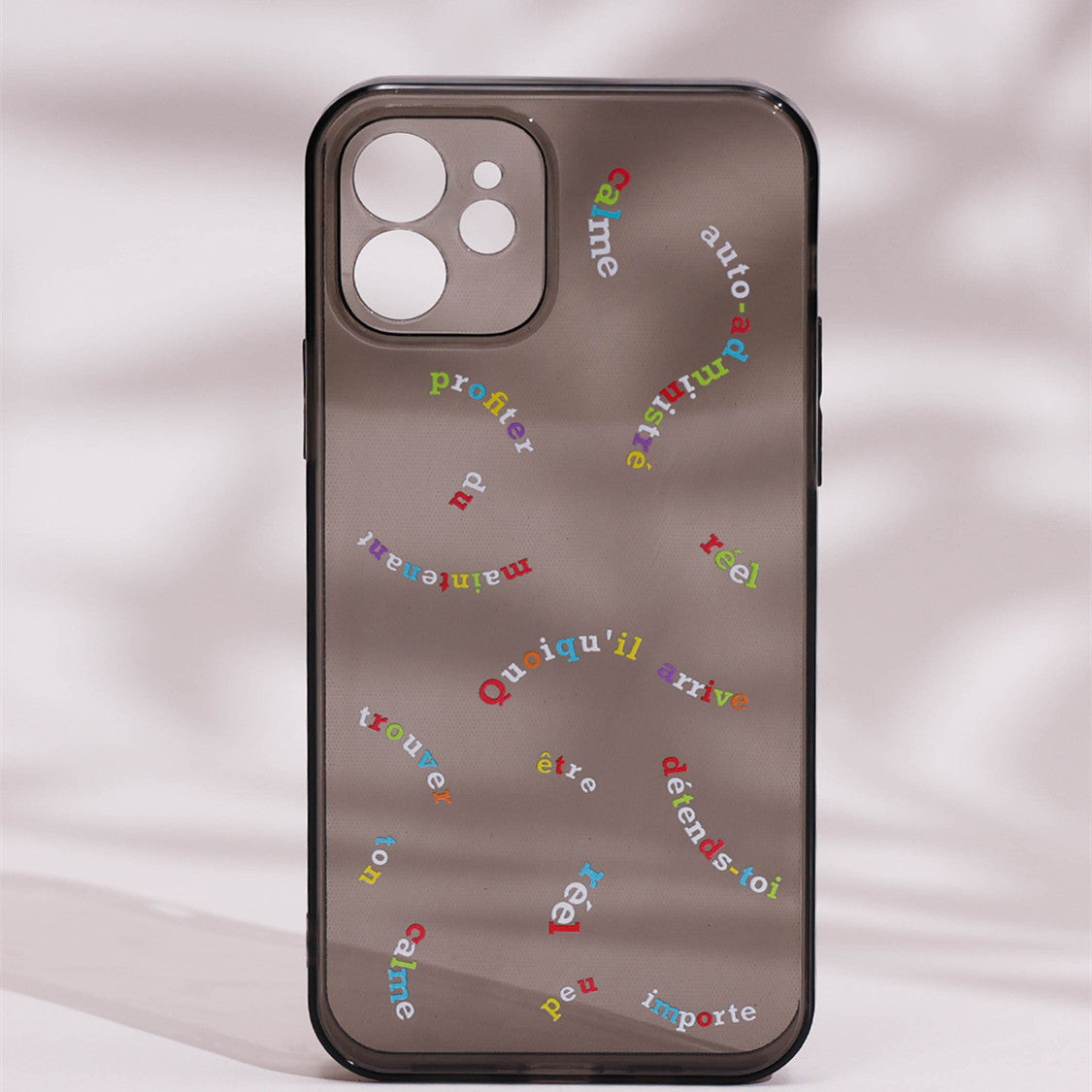 Coque de téléphone imprimée transparente tout compris