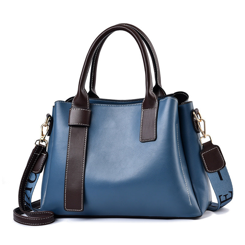 Sac à main pour femme en cuir souple grande capacité, mode tendance, sac bandoulière à une épaule