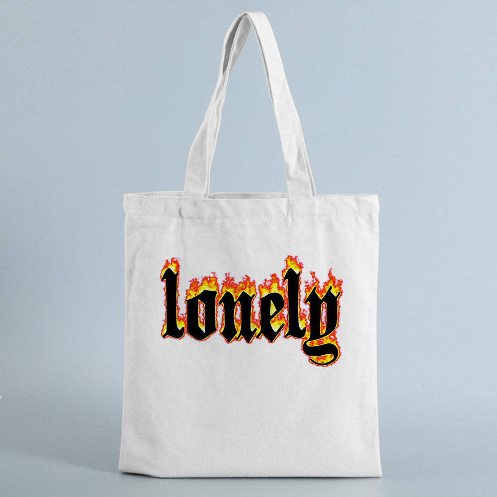 Canvas Tote Bag Pattern Environment-friendly Shopping Large Capacity
