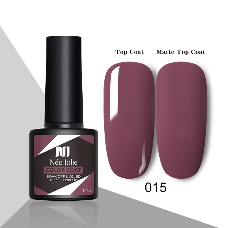 Glitter Reflective Gel Nail Polish Christmas Red UV