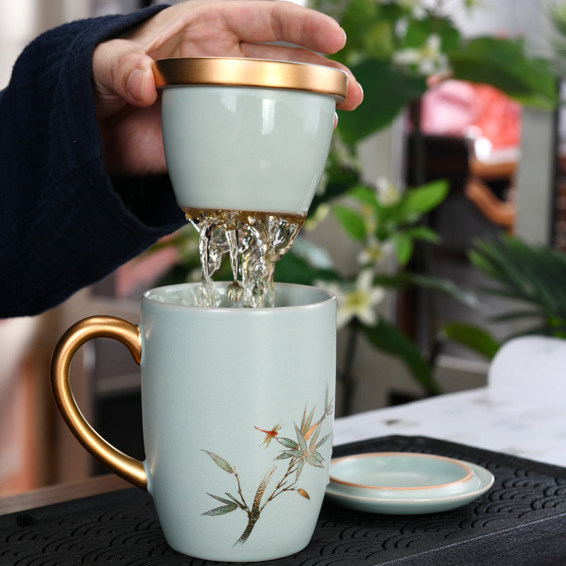 Office Tea Set Ceramic Creative Tea Cup