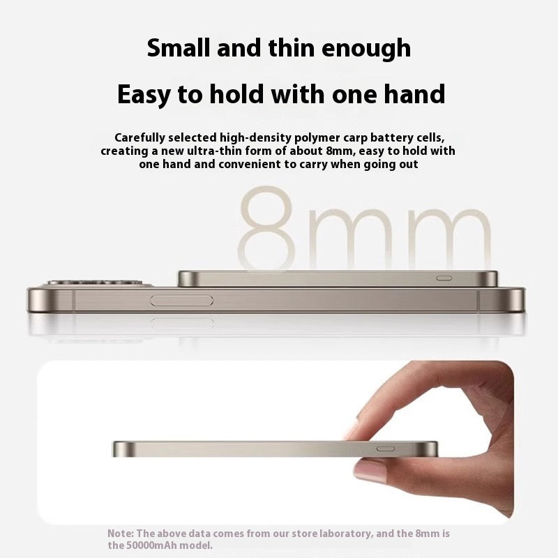 Batterie externe magnétique sans fil Magsafe