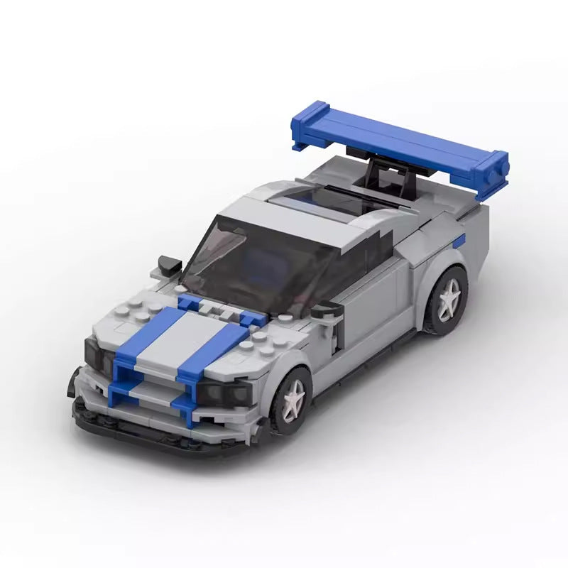 MOC-138041 Skyline R34 Children's Puzzle Building Blocks Toy