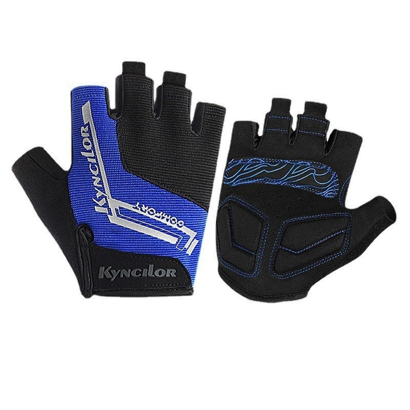Gants de cyclisme mi-doigts d'extérieur pour le sport et le fitness