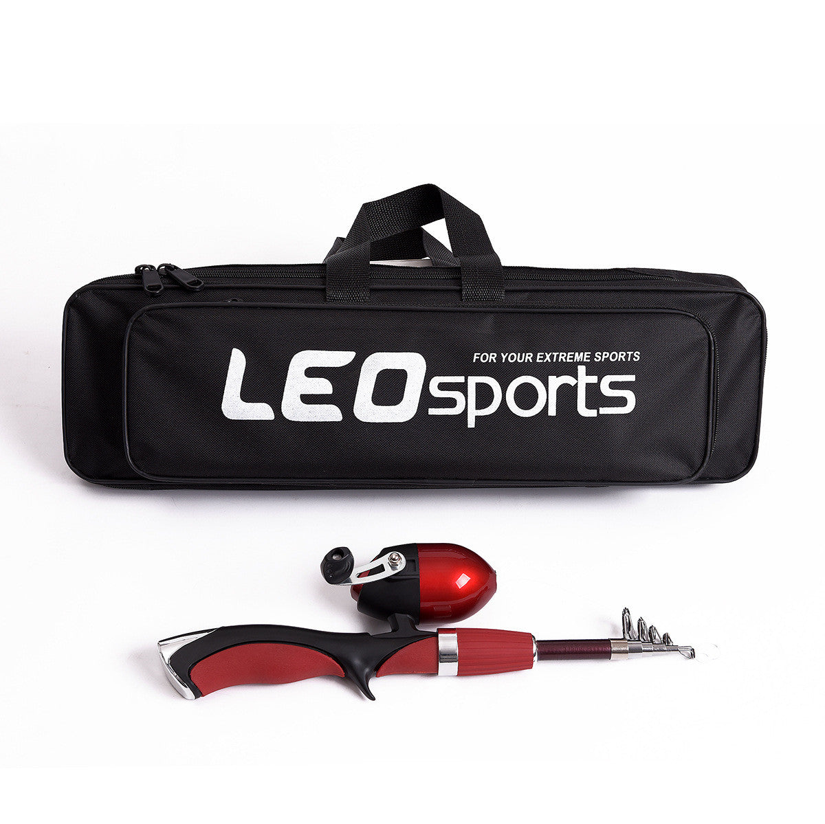 Portable Gun-type Inner Reel Ice Fishing Closed Fishing Road Rod Set
