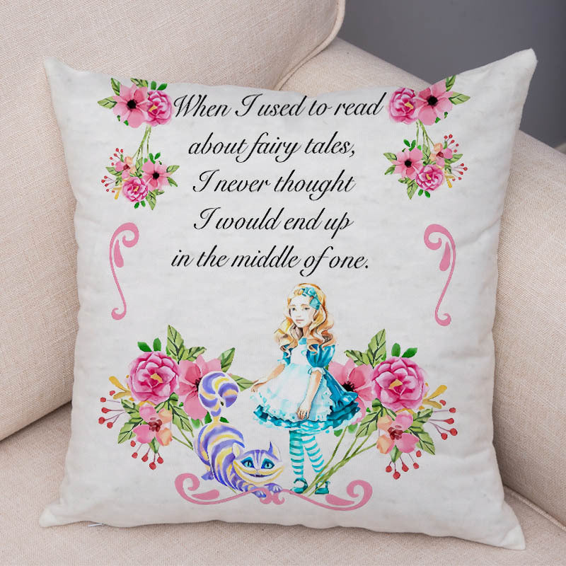 Cartoon Animal Home Sofa Pillow Cushion Cover Digital Printing