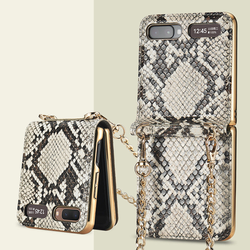 Coque de téléphone portable créative avec miroir en diagonale