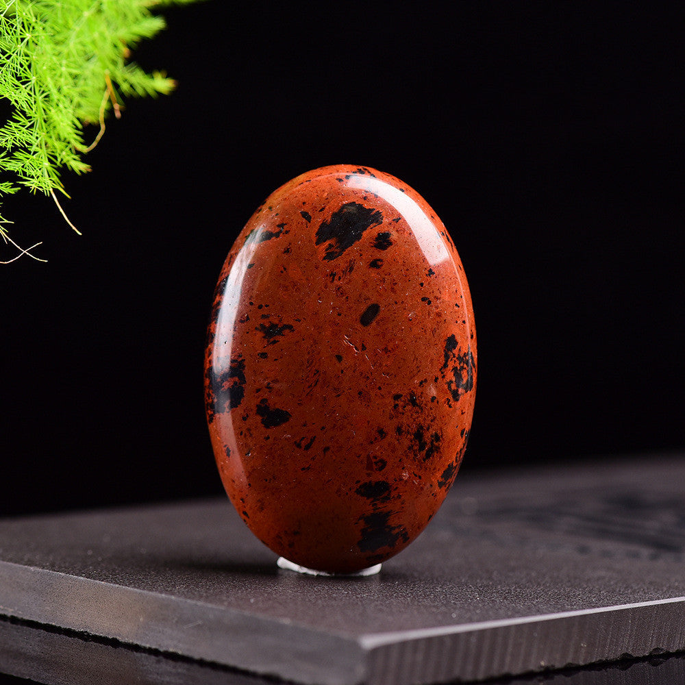 Compresse chaude en agate de jade de cristal naturel