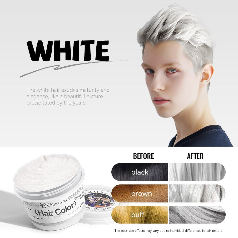 Styling Pomade Color Hair Clay Version anglaise