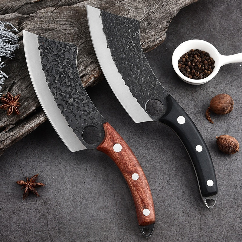 Forging Boning Knife Finger Lock High Carbon Steel Outdoor Machete