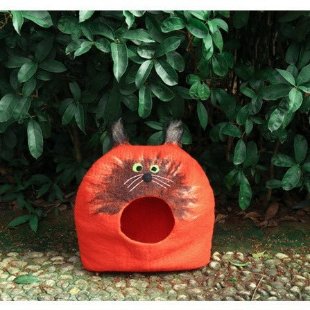 Felt Cat House Cat New Pet Wool Felt Pet Toy