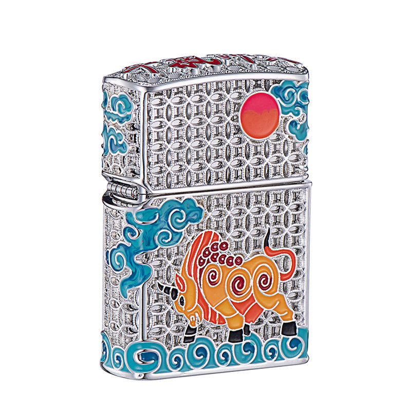 Inlaid Enamel Collection-level Gift Lighter