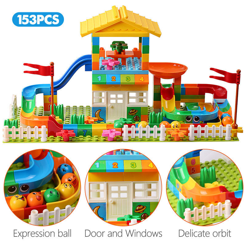 Compatible With Plastic Assembled Children's Educational Toy Blocks