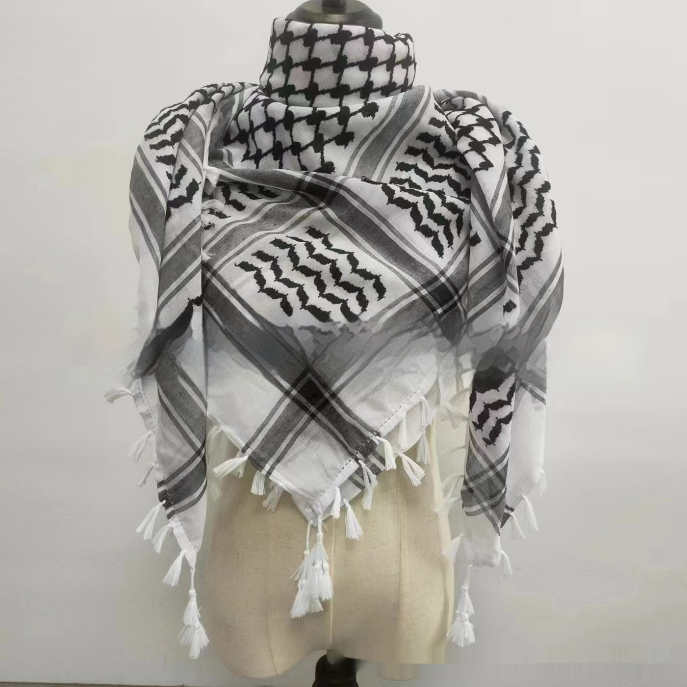 Foulard palestinien jacquard pour homme