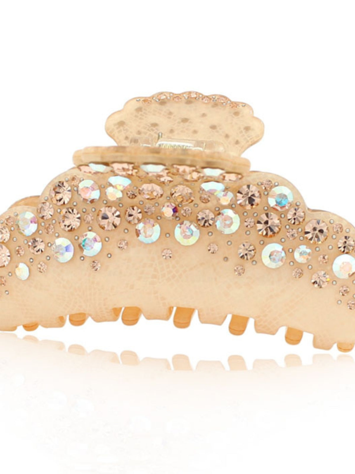 Women's Diamond Shark Clip Large Hair Clip