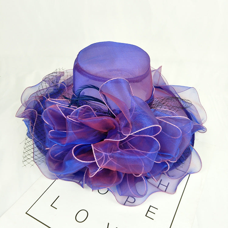 UV Protection European And American Organza Fashion Mesh