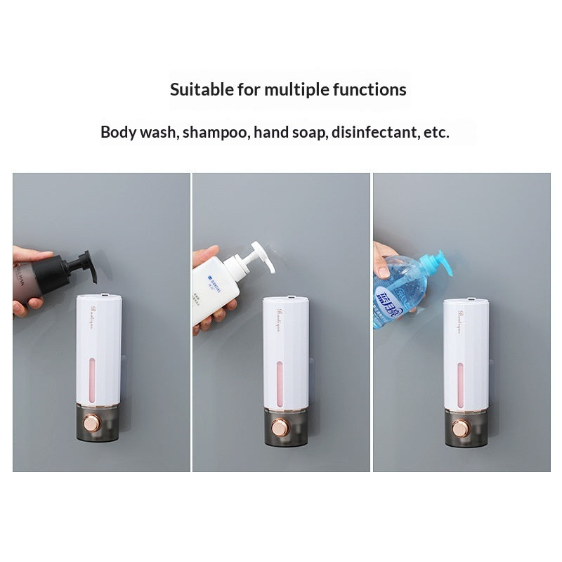 Punch-free Soap Dispenser, Wall-mounted For Home Bathrooms
