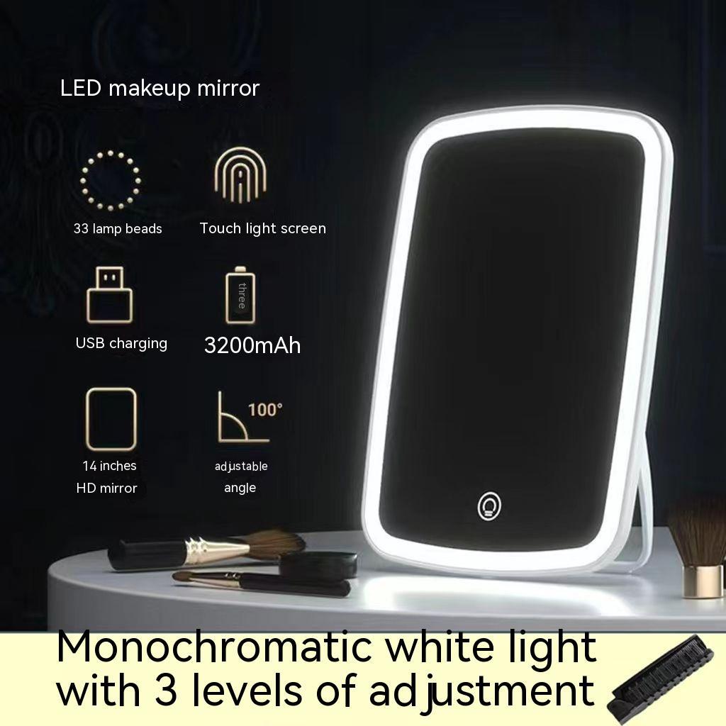 Women's Portable Foldable Illuminated Makeup Mirror